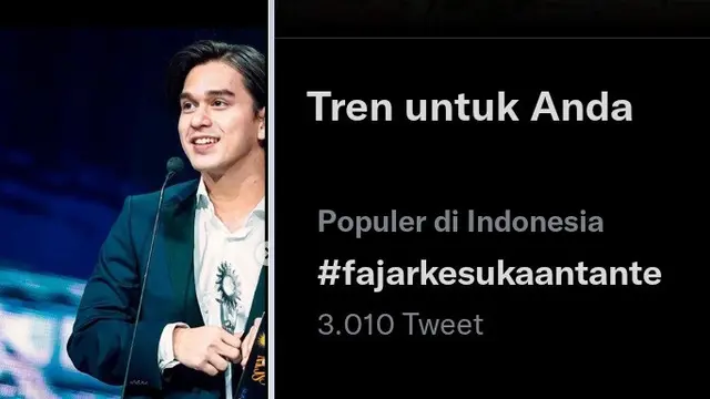 Karakter yang diperankan Azof trending di Twitter