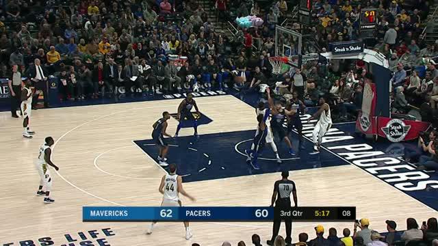 Berita video game recap NBA 2017-2018 antara Dallas Mavericks melawan Indiana Pacers dengan skor 98-94.