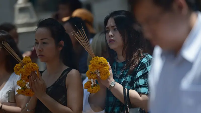 20150819- Doa Bersama di Lokasi Ledakan Bom Thailand-Bangkok