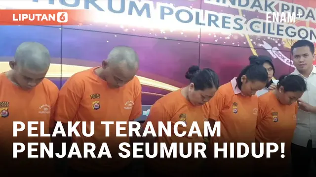 VIDEO: Polisi Ungkap Peran Lima Tersangka Pembunuhan Bocah 5 Tahun di Cilegon
