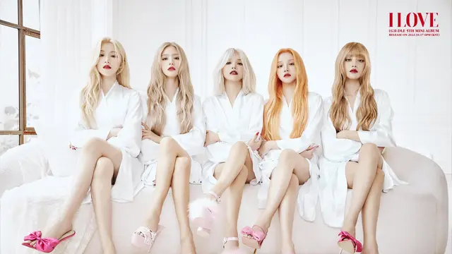 (G)I-DLE. (Cube Entertainment via Soompi)