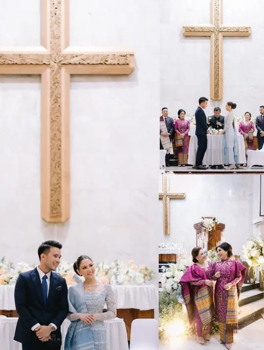 Penampilannya lantas menyita perhatian. Banyak netizen yang salfok dengan cantiknya kebaya yang digunakan Jessica Mila.  [Instagram/jscmila]