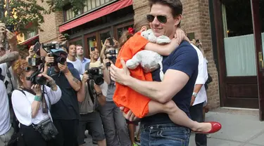 Walau jika sedang berada di New York, Tom Cruise tak berusaha untuk menemui Suri.