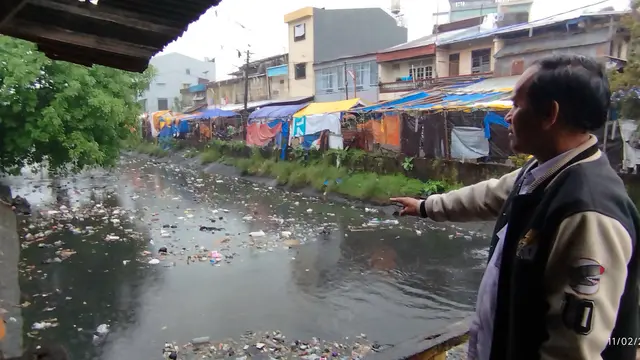 Kanal Pasar Terong, Makassar (Liputan6.com/Achmad Yusran)