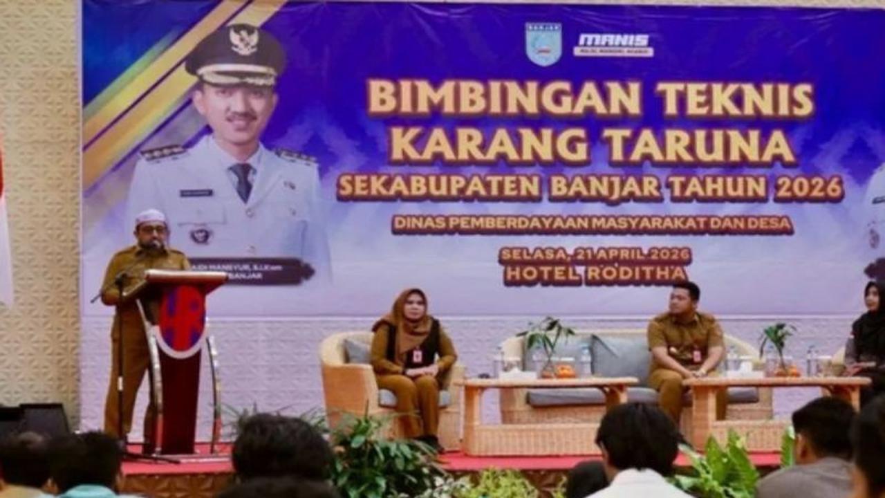 Pemkab Banjar Dorong Penguatan Ekonomi Desa oleh Pemuda Melalui Optimalisasi Karang Taruna