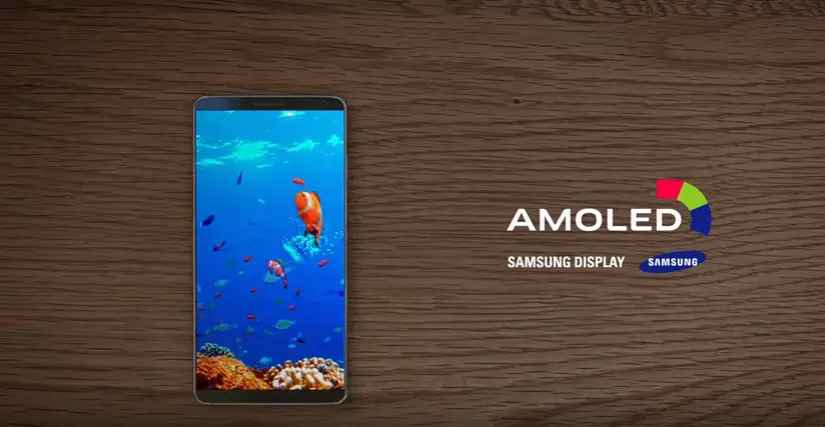 Ilustrasi: Layar AMOLED (Sumber: Iklan dari Samsung Display)