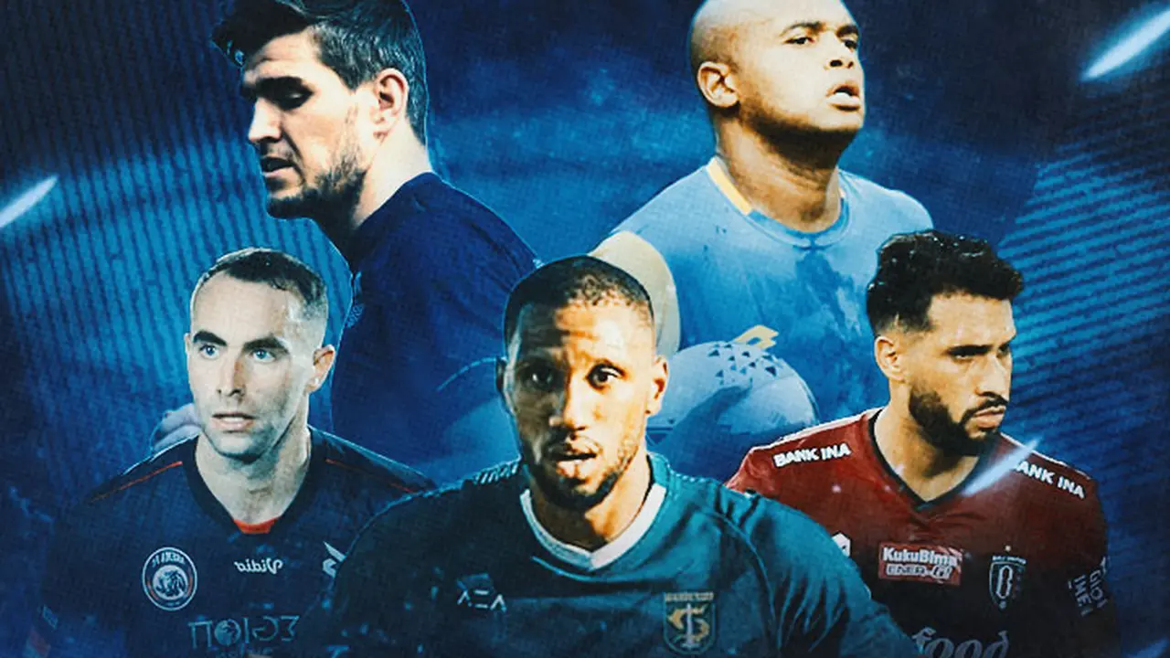 BRI Liga 1 - 5 Bek Terbaik versi Bola.com