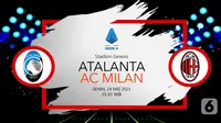 Atalanta vs AC Milan (liputan6.com/Abdillah)