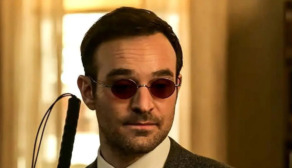 Charlie Cox pemeran Matt Murdock alias Daredevil di film Spider-Man: No Way Home. (Sony Pictures)