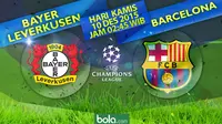 Bayer Leverkusen vs Barcelona (bola.com/Rudi Riana)