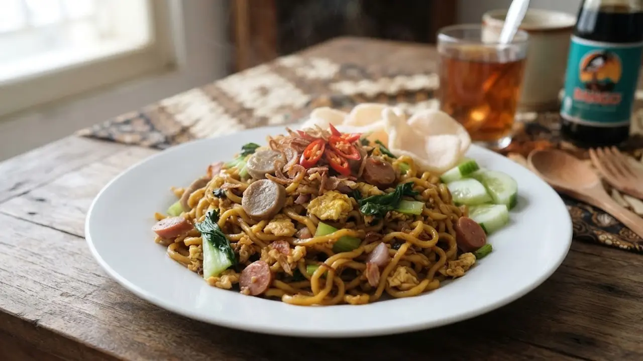 Resep Mie Telur Pedas