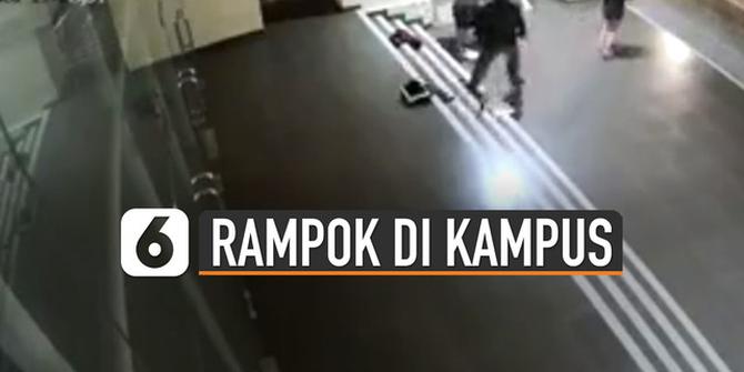 VIDEO: Detik-Detik Mahasiswa Dirampok di Kampus ISI Yogyakarta