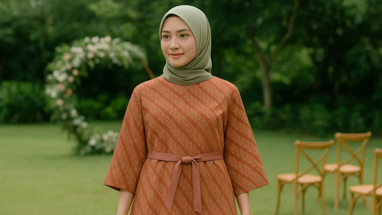 Model Batik untuk Kondangan Outdoor