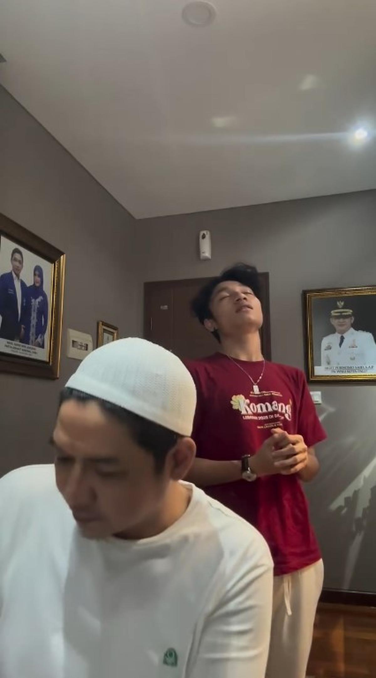 Momen Bapak Anak Bersama, Ini yang Dilakukan Pasha Ungu dan Kiesha Alvaro Sambil Nunggu Sahur