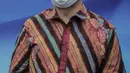 Sekjen ATVSI Gilang Iskandar saat konferensi pers terkait penerapan analog switch off (ASO) wilayah Jabodetabek di Gedung Kemenkominfo, Jakarta, Rabu (5/10/2022). Kementerian Komunikasi dan Informatika (Kemkominfo) memutuskan menunda penerapan analog switch off (ASO) di wilayah Jabodetabek yang seharusnya dilakukan pada hari ini 5 Oktober 2022 menjadi 2 November 2022. (Liputan6.com/Johan Tallo)