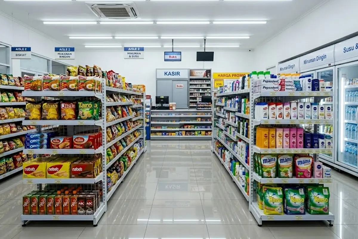 Ilustrasi minimarket