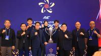 Acara drawing dan konferensi pers AVC Men's Champions League 2026 di Jakarta, Minggu (15/3/2026).