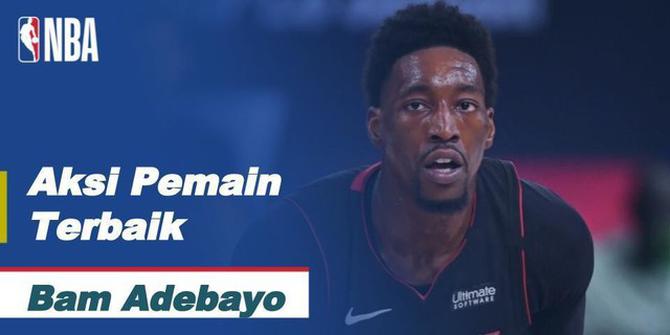 VIDEO: Aksi-Aksi Bintang Miami Heat, Bam Adebayo Saat Kalahkan Boston Celtics di Gim 6 Final Wilayah Timur NBA