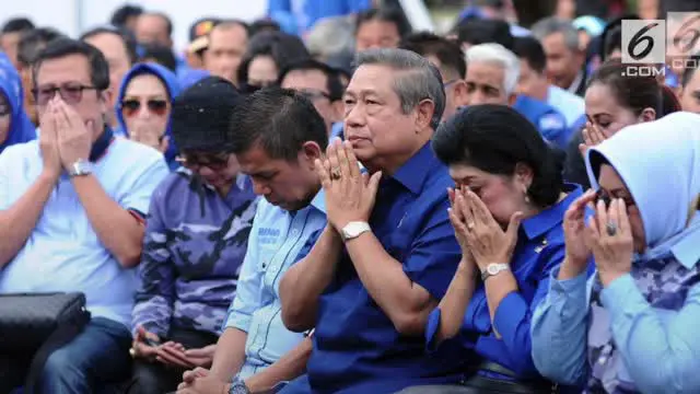 Nama Ketua Umum Partai Demokrat SBY disebut dalam sidang kasus korupsi e-KTP