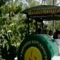 Dengan kereta ini pengunjung akan diajak keliling kebun kopi selama 30 menit