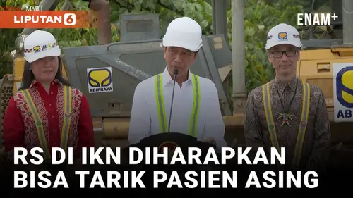 VIDEO: Rumah Sakit Pertama di IKN, Presiden Jokowi Groundbreaking RS Abdi Waluyo
