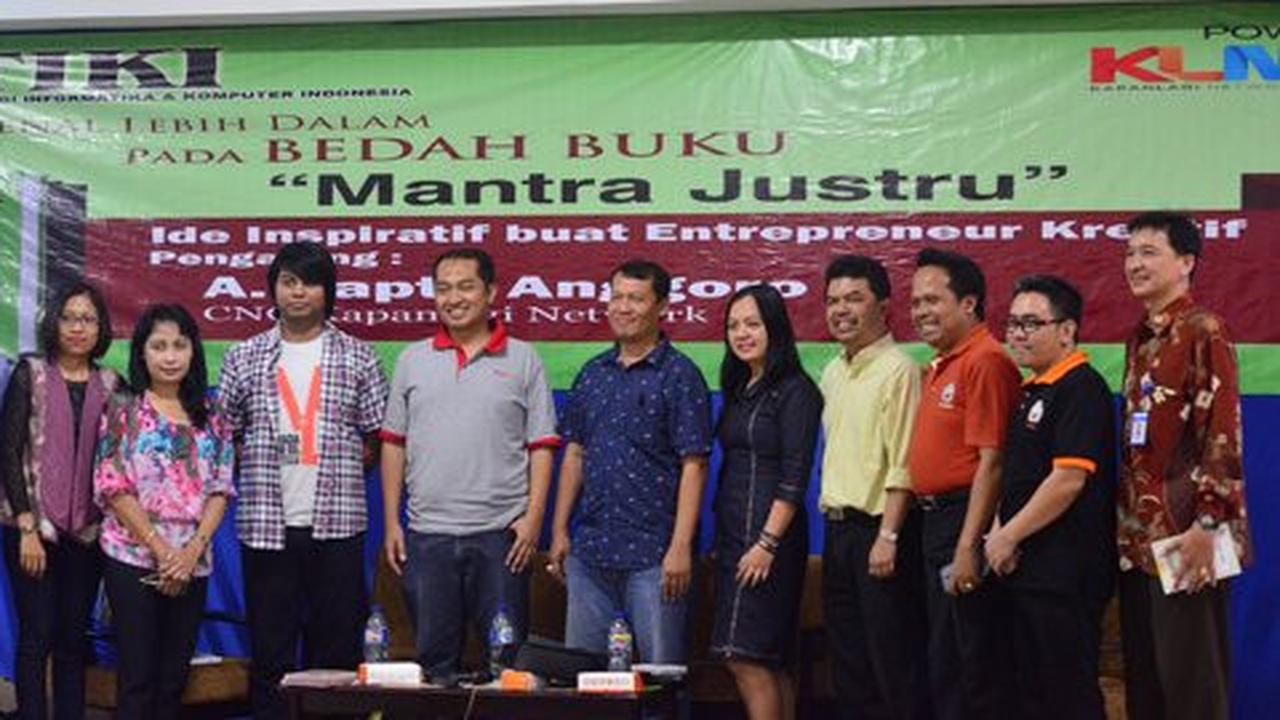 Bedah buku "Mantra Justru", gali inspirasi jadi entrepreneur sejati