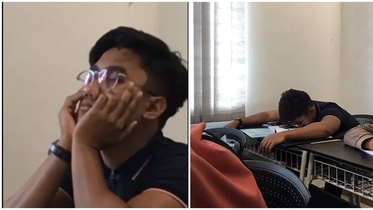 Begini Fase Mengantuk Dikelas Sebelum Kamu Tumbang, Bikin Ngakak