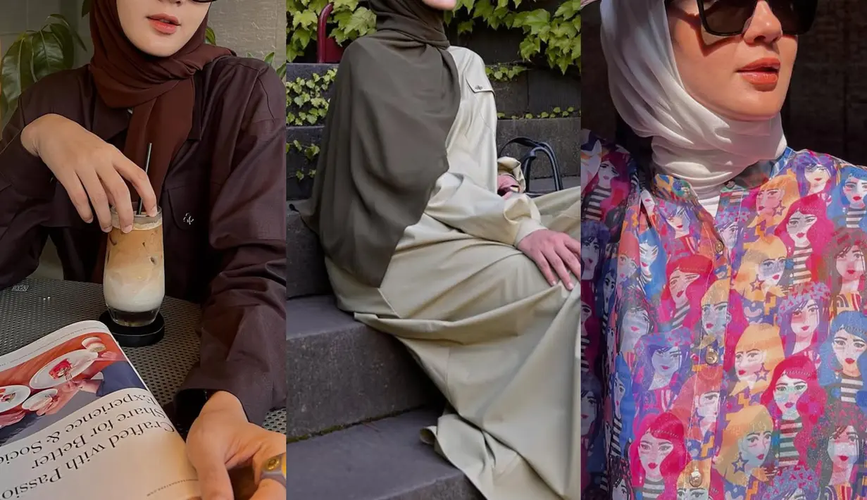OOTD Paula Verhoeven tidak pernah gagal, terutama setelah dirinya mengenakan hijab. Salah satu trik untuk tetap terlihat slay adalah kacamata hitam. Penasaran seperti apa OOTD-nya? [@paula_verhoeven]