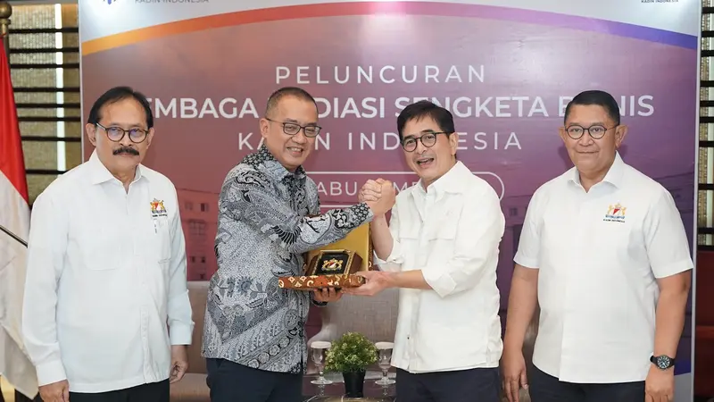 Peresmian  Lembaga Mediasi Sengketa Bisnis Kadin Indonesia (LMSB-KI). (Dok Kadin)