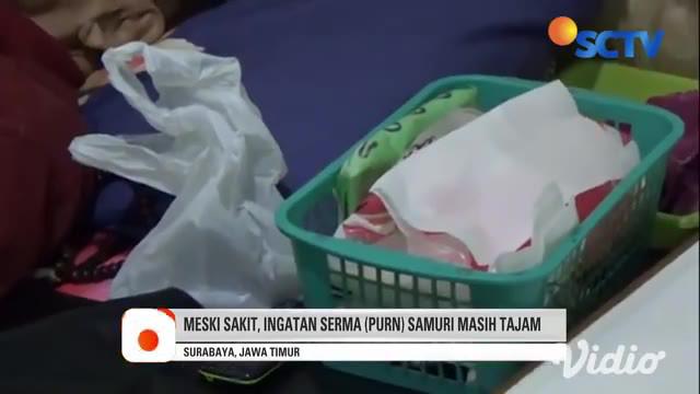 Kunjungan ke kediaman Serma KKO (Purn) Samuri beralamat di Dinoyo Tangsi, Surabaya, Jawa Timur. Serma KKO (Purn) Samuri yang sekarang berusia 83 tahun terbaring dalam kondisi sakit.