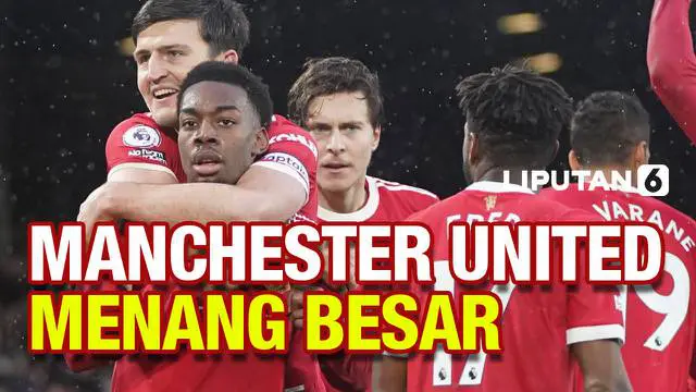 VIDEO: Dramatis! Manchester United Gilas Leeds United 4-2