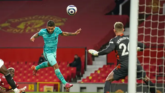 FOTO: Manchester United Keok 2-4 dari Liverpool - Roberto Firmino