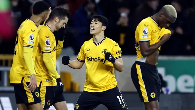 Foto: Aksi Tenang Hwang Hee-chan Bawa Wolves Menang Tipis atas Burnley di Liga Inggris 2023/2024