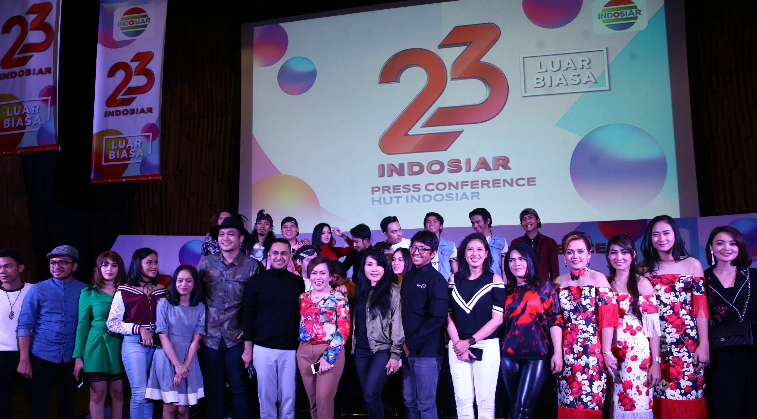 Konser HUT Indosiar ke-23 dipastikan meriah (Nurwahyunan/Bintang.com)