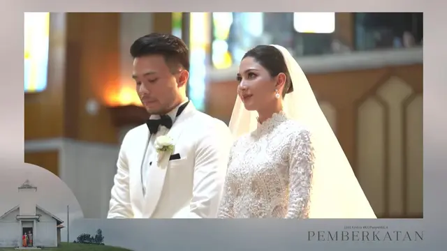 6 Momen Pernikahan Jessica Mila dan Yakup Hasibuan, Berlangsung Khidmat