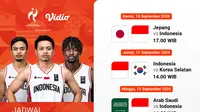 Asian Games 2026 - Men’s Basketball: Indonesia Harus Berjuang pada Fase Grup Live di Vidio
