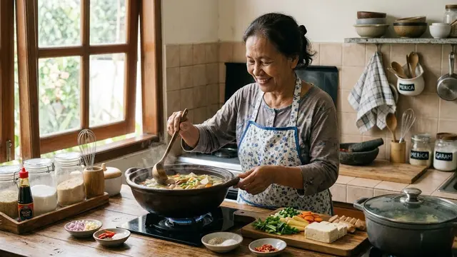 Resep Sup Tofu Sosis/AI Generated