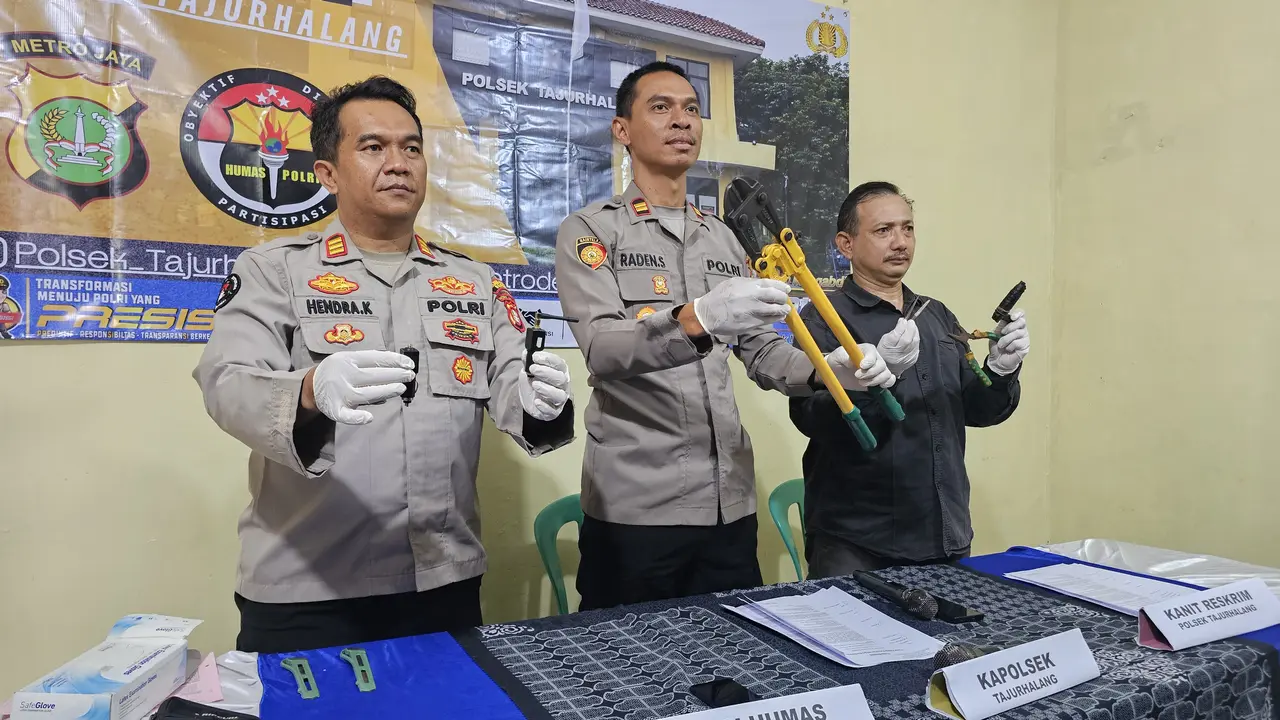 Polisi Tangkap Kawanan Pencurian Mobil Truk Sempat Hilangkan Sinyal GPS