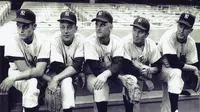 Pemain New York Yankees pada tahun 1960 (wikimedia commons)