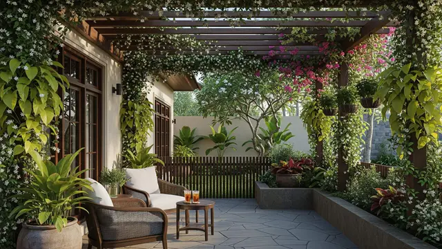 Ide Teras Rumah Hook yang Teduh