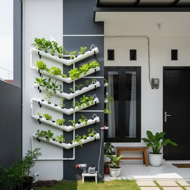 9 Ide Hidroponik Kreatif Pakai Talang Air Bekas Jadi Kebun Modern, Solusi Lahan Terbatas