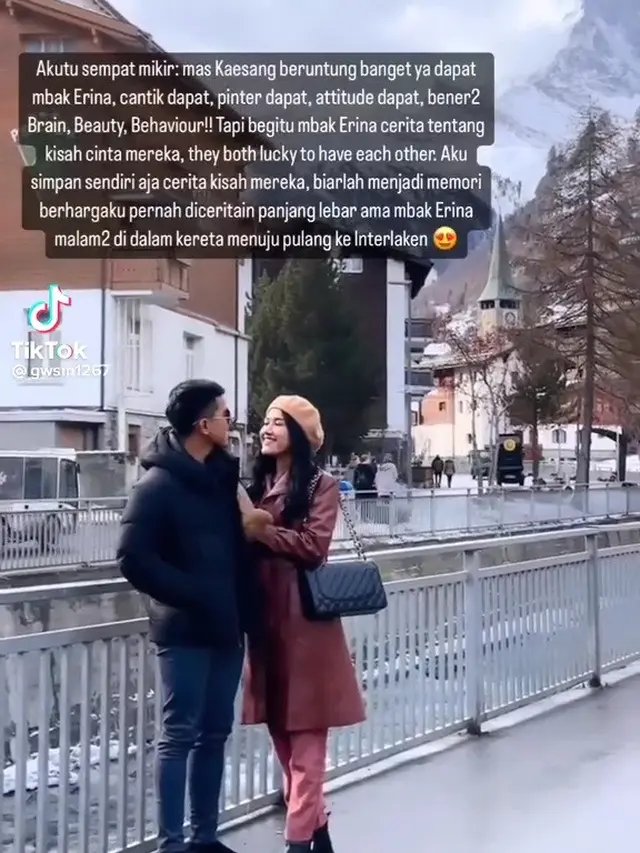 Bulan Madu Kaesang dan Erina