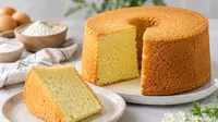 Resep Chiffon Gluten Free: Kue Lembut dan Mengembang Sempurna Tanpa Tepung Terigu
