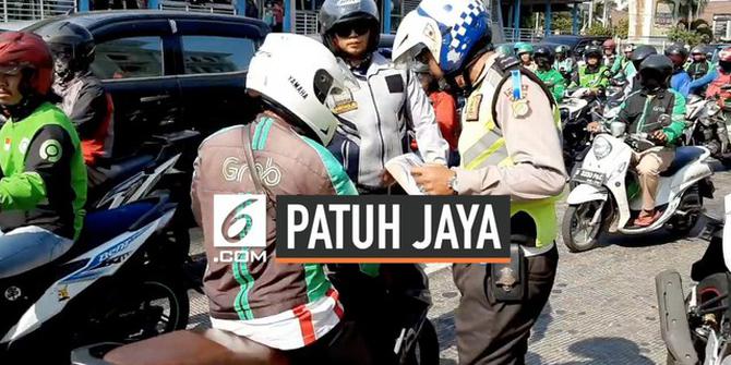 VIDEO: Operasi Patuh Jaya Sasar Pengendara di Kawasan Juanda dan Gondangdia