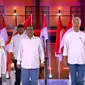 Ganjar Pranowo dan Mahfud MD sama-sama ditemani istri saat mendeklarasikan diri sebagai bakal calon presiden dan wakil presiden RI di Pemilu 2024. (Dok: YouTube Liputan6.com)