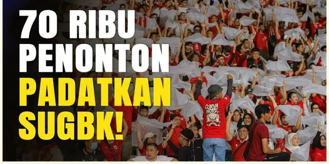 VIDEO: Keren! Penonton Timnas Indonesia Vs Australia Pecahkan Rekor di Kualifikasi Piala Dunia 2026