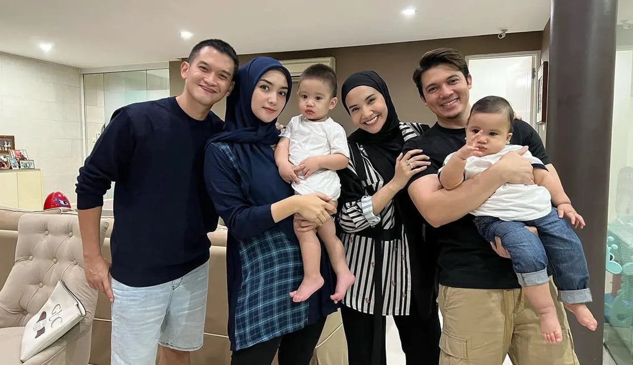 Ukkasya anak Zaskia Sungkar dan Athar Anak Citra Kirana (Instagram/thereal_rezkyadhitya)