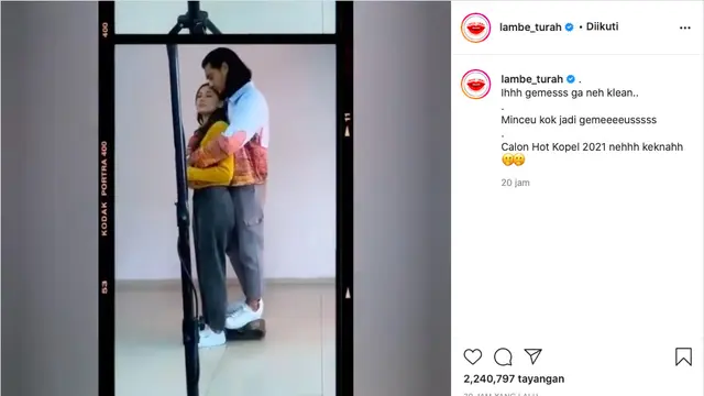 Viral Video Saat Sesi Pemotretan Giorgino Abraham dan Yasmin Napper, Ada Apa?