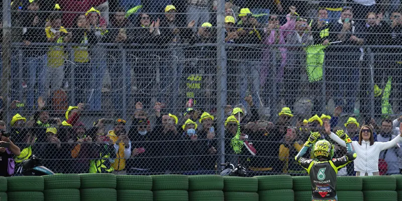 Valentino Rossi di MotoGP Emilia Romagna