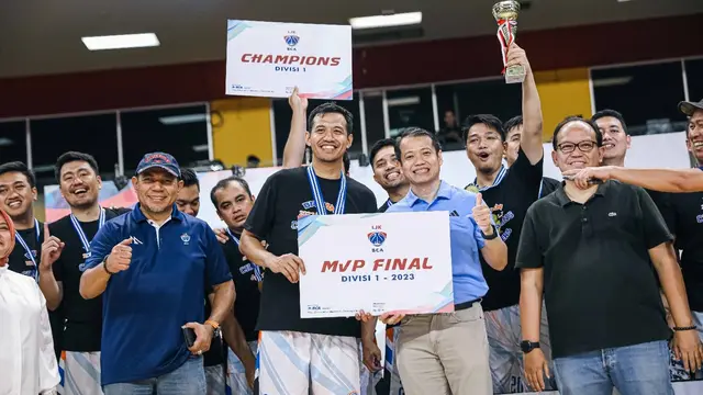 Sejarah Tercipta! Tim Basket Putra & Putri BRI Juara di Liga Jasa Keuangan 2023